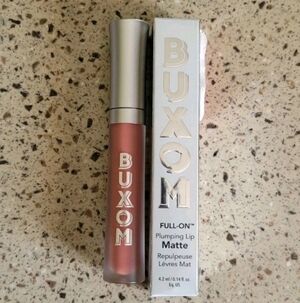 Buxom Full On Plumping Lip Matte Color Brunching Moisturizing Vit E Peptides NIB